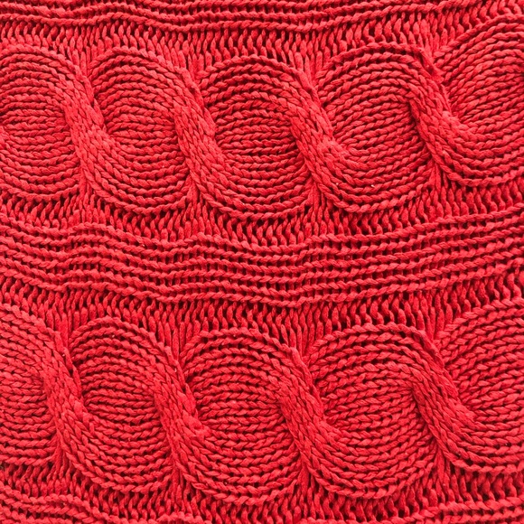 Short Sleeve Red Sweater ❤️ - Picture 3 of 6